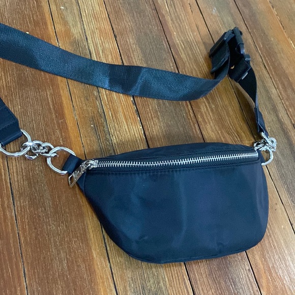 Steve Madden Bags Nwot Steve Madden Trendy Nylon Fashion Bum Bag Fanny Pack Black From Macys